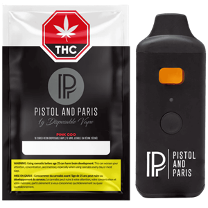 Pistol And Paris - Pink Goo Cured Resin Disposable Vape - 1G