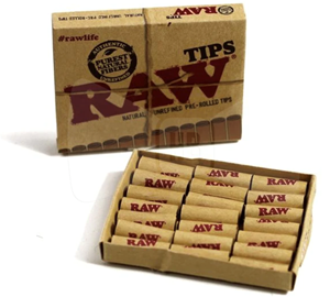 Raw Pre-Rolled Tips - Regular 20pk