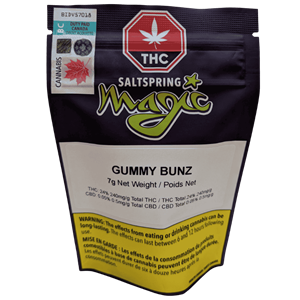 Salt Spring Magic - Gummy Bunz - 7g