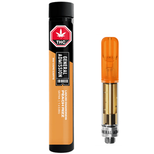 General Admission - Peach Rizz Liquid Diamond Blend 510 Cartridge - 0.95G