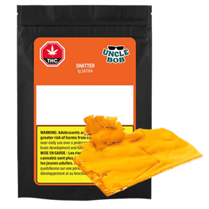 Uncle Bob - Shatter Sativa - 3453 - 1G (Super Lemon Haze)