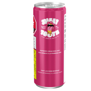 Sweet Tooth Zero - Raspberry Cream Soda Zero Live Rosin  - 355Ml