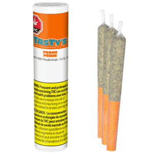 Tasty'S - Peach Infused Pre-Rolls - 1.5G